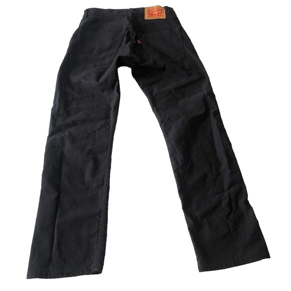 Levi's Jeans Mens 29x28 Workwear Fit Straight Leg Black Wash - Picture 2 of 16